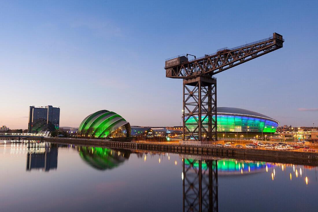 Glasgow River Clyde Hydro Aprt Kültér fotó